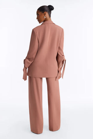 In My Element Ruched Blazer Pant Set