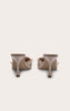 Point Toe Bow Mid Stiletto Court Mules