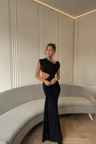 Elysian Slice Cut-Out Maxi Dress