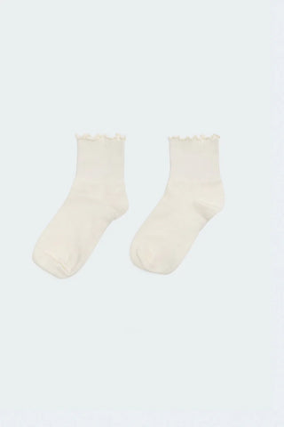 Frilled Hem Socks