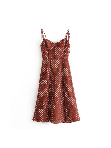 Polka Dot Long Dress