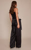 Satin Scarf Wide Leg Trousers