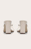 Golden Glint Heeled Mules