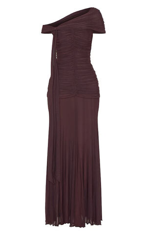 Mocha Mirage Bardot Maxi