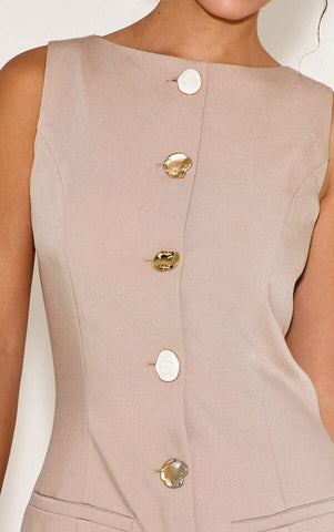 Canvas Bloom Dress