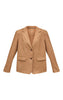 Suede Oversized Dad Blazer