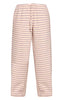 Petite Charcoal Striped Soft Fleece Straight Leg Joggers