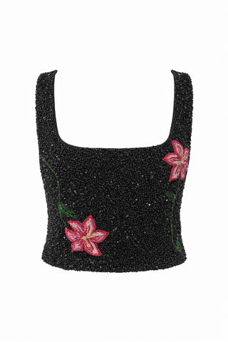 Havana Beaded Top