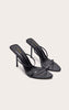 Croc Faux Leather High Heels