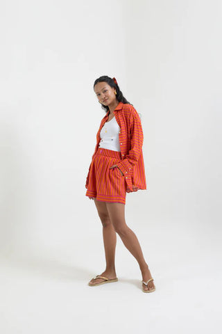 Stripes shirt + shorts