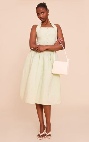 Sweet Stitch Halterneck Midaxi