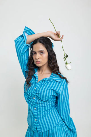 Stripes Tappered Shirt