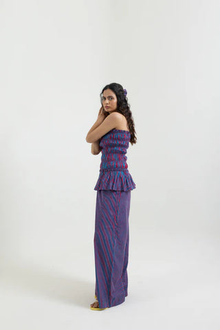 Stripes Tube Top + Pants