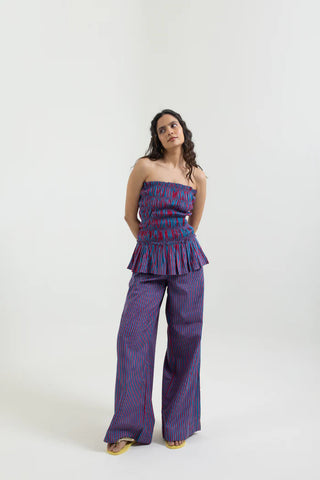 Stripes Tube Top + Pants
