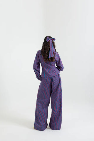 Stripes Tappered Shirt + Pants