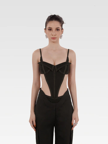 Ginsing Strip Bodysuit