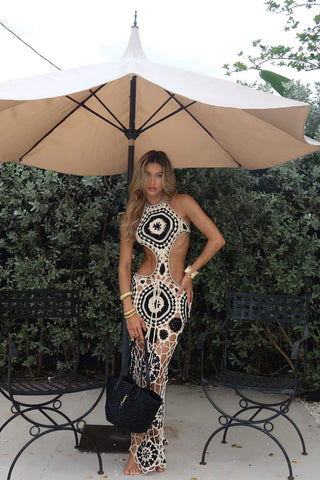 Lolita Crochet Maxi Dress
