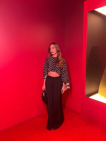Poppy Cape Top