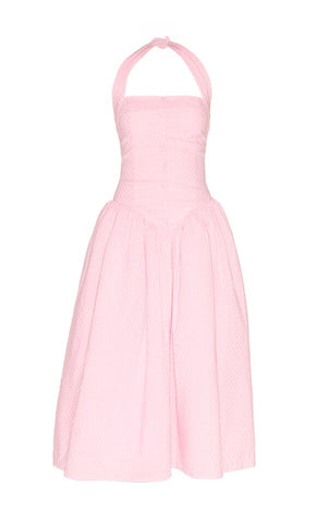 Sweet Stitch Halterneck Midaxi