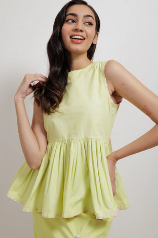 Peony Bow Top