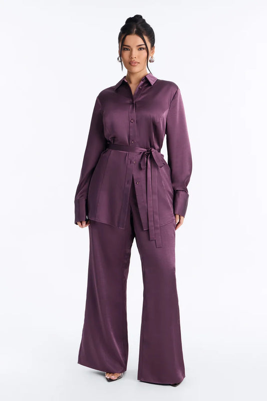 You Know Me Wide Leg Pant Set