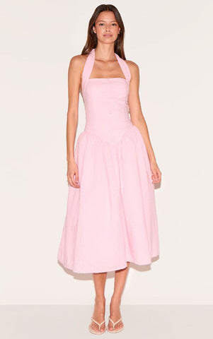 Sweet Stitch Halterneck Midaxi