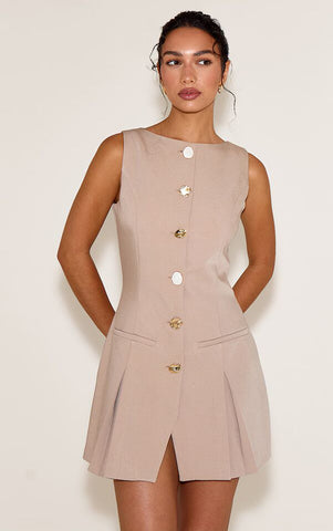 Canvas Bloom Dress