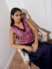 Rosé Prism Embellished Top