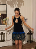 Ombrè Feather Dress