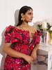 Floral Tapestry Mini Dress