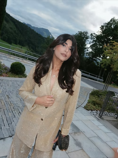 Gold Shimmer Pant suit