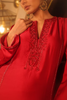 Red Embellished Co-ord Set