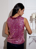 Rosé Prism Embellished Top