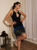 Ombrè Feather Dress