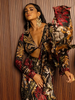 Printed Ruffle Saree