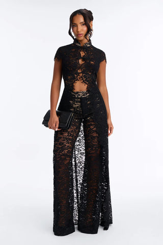 Alora Lace 3 Piece Pant Set