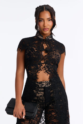 Alora Lace 3 Piece Pant Set