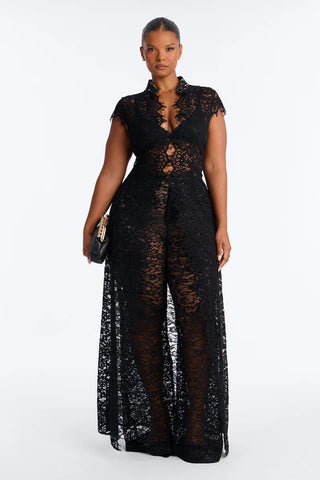 Alora Lace 3 Piece Pant Set