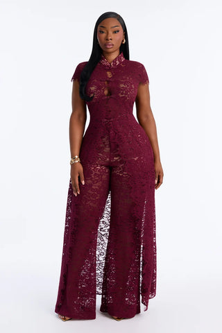 Alora Lace 3 Piece Pant Set