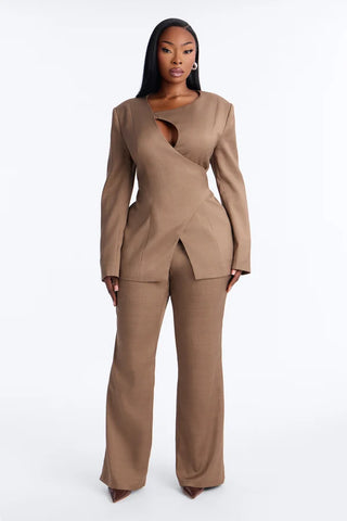 Ember Straight Leg Flared Trouser
