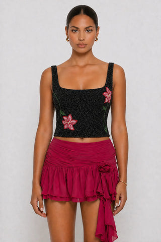 Havana Beaded Top
