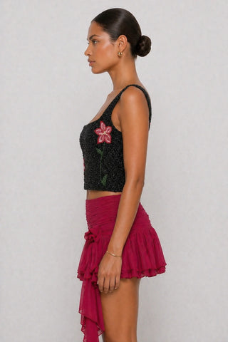 Havana Beaded Top
