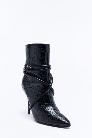Camryn Booties - Navy