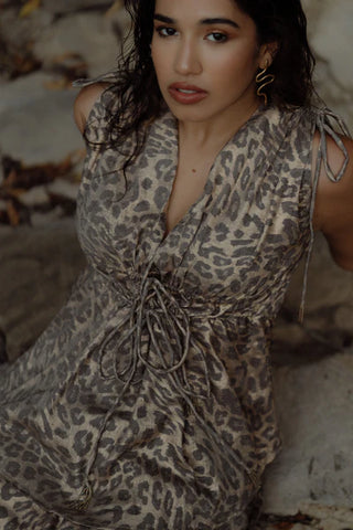 Leopard top + pants