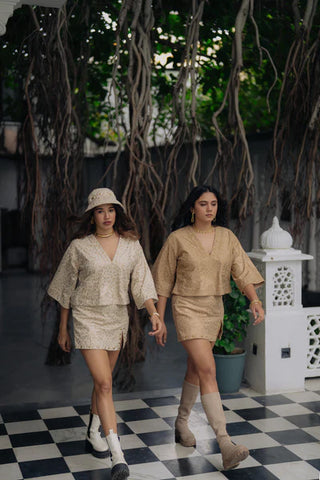 Desert muse top + skorts