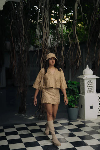 Desert muse top + skorts