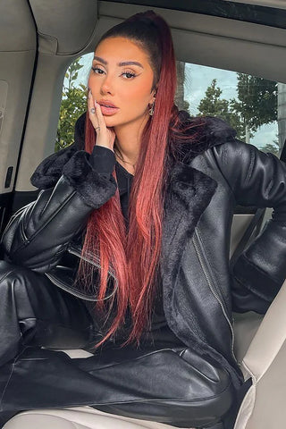 Chic Bad Ass Faux Leather Jacket