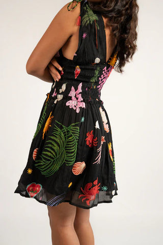 Marine mini Dress