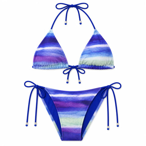 Azure Wave Bikini Set