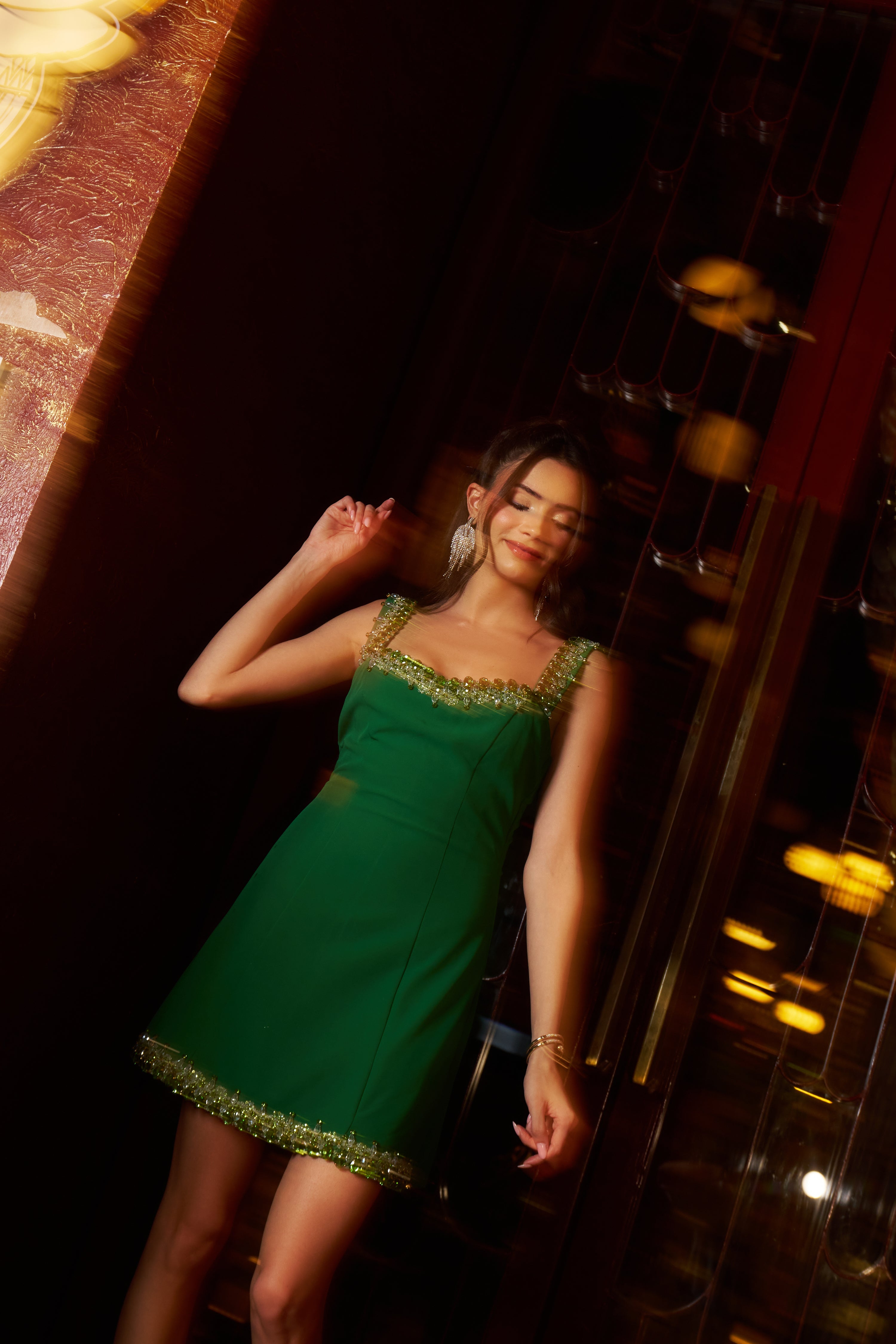 Emerald Green Jewel Dress The Bae Club Emerald Green Jewel Dress The Bae Club